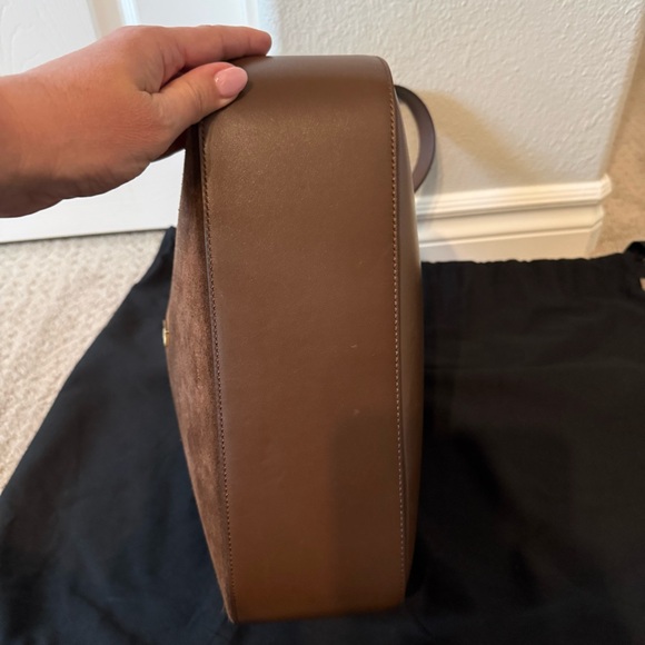 DeMellier -The Large Tokyo | Size LARGE | Color: Mocha suede & mocha smooth - Picture 11 of 16